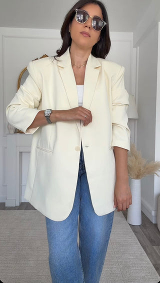 Blazer BUTTER YELLOW