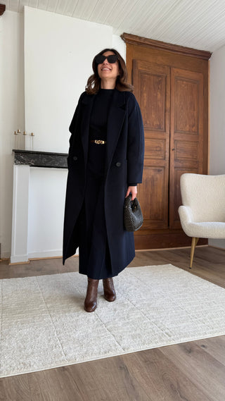 Manteau SOPHIA Bleu Nuit