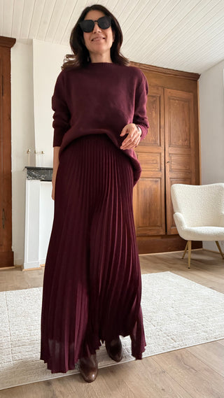 Jupe MIMI Bordeaux