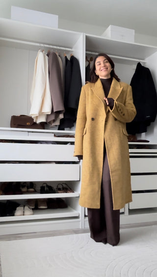 Manteau POLLEN Camel