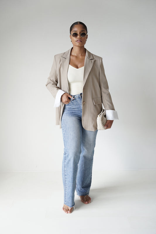 Blazer Rayures