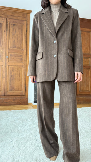 Blazer Long Prince Marron