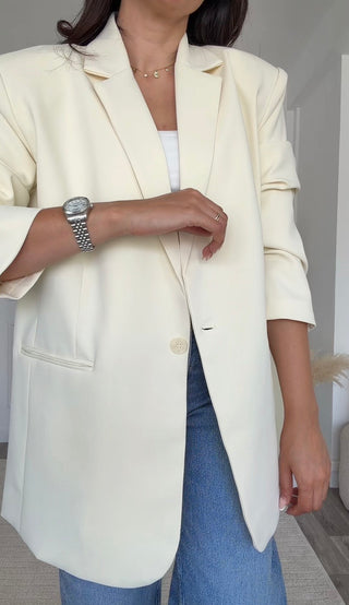 Blazer BUTTER YELLOW