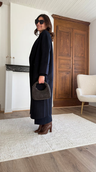 Manteau SOPHIA Bleu Nuit